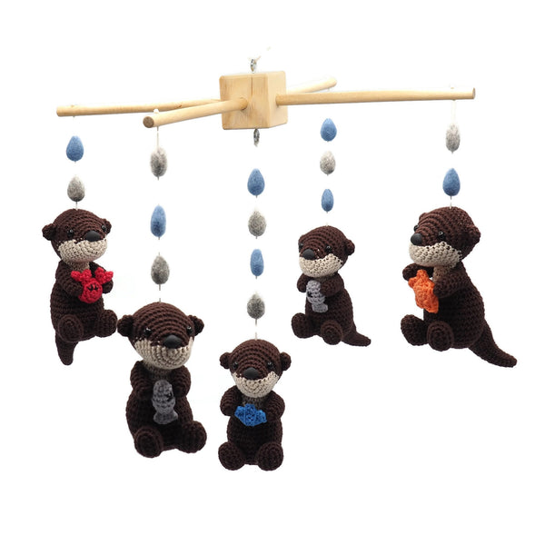Baby Mobile Otters