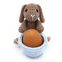 Easter egg cup bunny